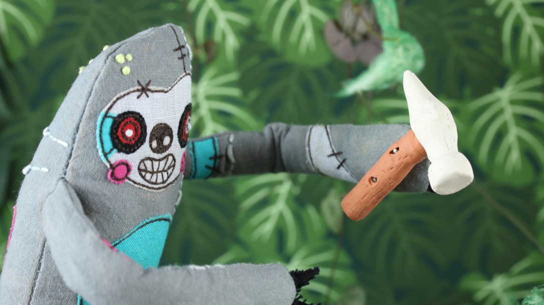 Zombie Sloth by FionaT